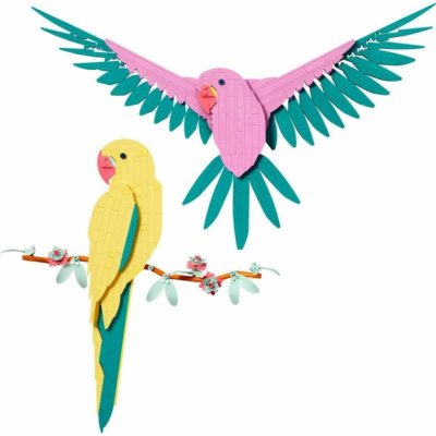 LEGO® Art 31211 Kolekce zvířat papouška ary – Zboží Mobilmania