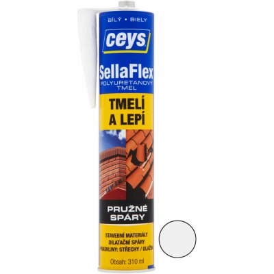 Ceys Sellaflex polyuretanový tmel 310 ml bílá – Hledejceny.cz