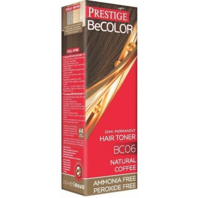 Prestige Be Color barva na vlasy BC06 přírodní káva 100 ml – Zbozi.Blesk.cz