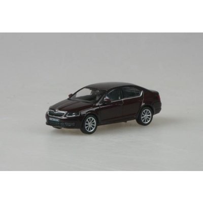 Abrex škoda Octavia III 2012 Rosso Brunello Metalíza 1:43