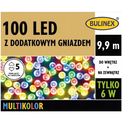 Vánoční osvětlení na stromeček Bulinex pro vnitřní i venkovní použití, 9,9 m, 51 - 100 světýlek – Zboží Mobilmania