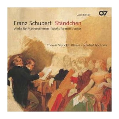 Franz Schubert - Lieder Für Männerchor CD