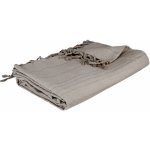 Atmosphera Bavlněný přehoz na postel nebo pohovku, tmavě béžová barva, 157 x 220 131645D béžová – Hledejceny.cz