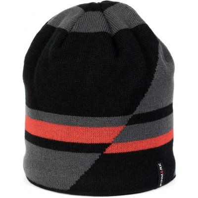 Finmark WINTER HAT Černá Tmavě šedá Červená – Hledejceny.cz