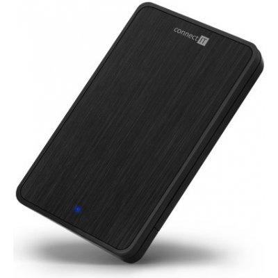 CONNECT IT ToolFree LITE externí box pro 2,5" HDD/SDD SATA, USB 3.0, ČERNÝ, CEE-1200-BK – Hledejceny.cz