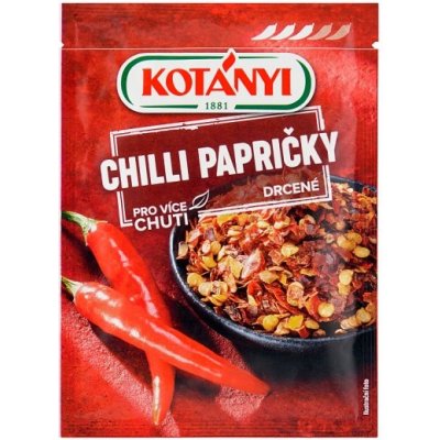 Kotányi Chilli papričky drcené 8 g