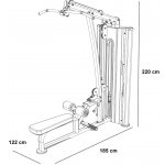 BH FITNESS L550 Lat Pully – Zbozi.Blesk.cz