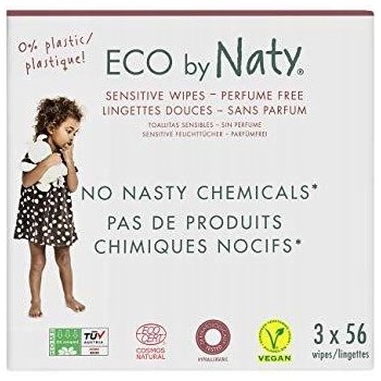 Naty Nature Babycare dětské vlhčené ubrousky 3 x 56 ks