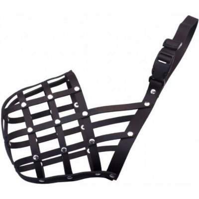 BAFPET Kožený náhubek DOBRMAN pletený – Zboží Dáma