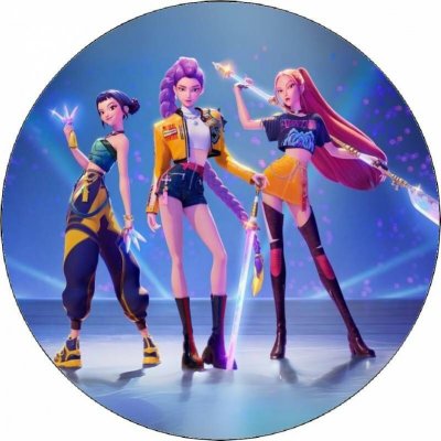 Jedlý papír K-pop Lovkyně démonů 19,5cm - Pictu Hap – Zboží Dáma