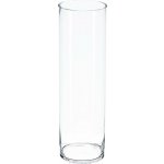 Atmosphera Průhledná cylindrická váza, výška 50 cm, sklo transparentní – Hledejceny.cz