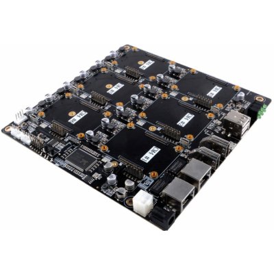 Seeed DeskPi Super6C Raspberry Pi CM4 Cluster Mini-ITX board + napájecí kabel – Zboží Živě