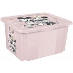 Keeeper úložný box s víkem Minnie 4,2 l růžová – Zboží Dáma