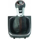 Protec Řadící páka s manžetou VW Scirocco 3 2008-2014 6ti stupňová červené prošití – Zbozi.Blesk.cz