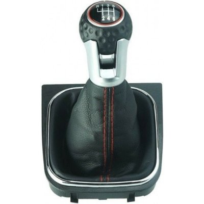 Protec Řadící páka s manžetou VW Scirocco 3 2008-2014 6ti stupňová červené prošití – Zbozi.Blesk.cz