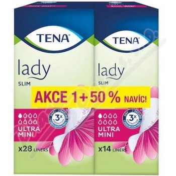 Tena Lady Slim Ultra Mini+50% 42 ks 211482