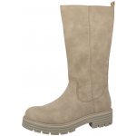 Tom Tailor 4291312 dámské kozačky béžové – Sleviste.cz