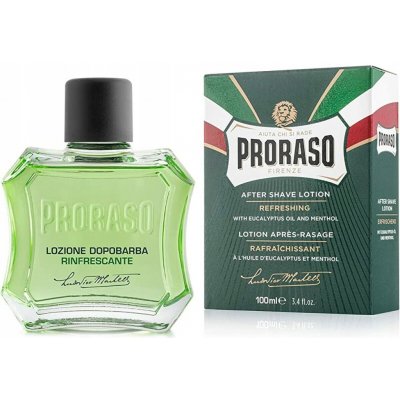PRORASO Osvěžující voda po holení Eukalyptus linie zelená 100 ml – Hledejceny.cz