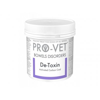 Pro Vet DE-TOXIN S AKTIVNÍM UHLÍM 90 tbl – Hledejceny.cz