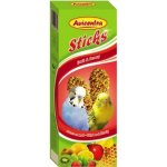 Avicentra Sticks tyčinky ovocné medové pro andulky 110 g – Zbozi.Blesk.cz