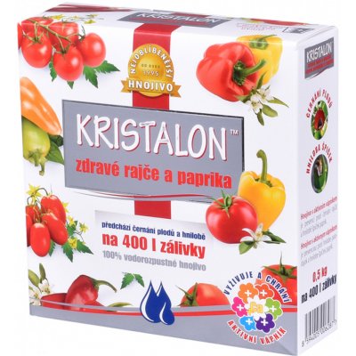 Nohelgarden Hnojivo KRISTALON zdravé rajče a paprika 500 g – Zboží Mobilmania