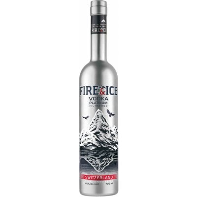 Fire & Ice Platinum Vodka 40% 0,7 l (holá láhev) – Hledejceny.cz