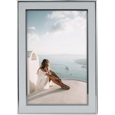 Hama portrétový rámeček SANTORINI, 15x20 cm, stříbrná – Sleviste.cz