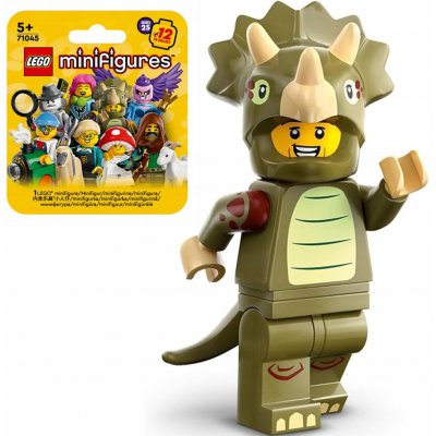 LEGO® Minifigurky 71045 25. série Fanoušek Triceratopsů – Hledejceny.cz