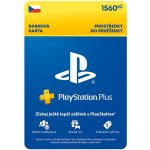 PlayStation Store dárková karta 1560 Kč CZ – Zboží Dáma