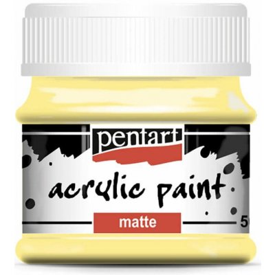 Pentart akrylová barva 50 ml vanilková matná BARP51850-704 – Sleviste.cz