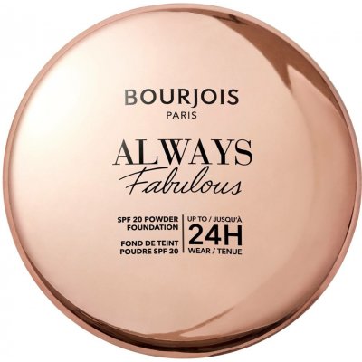 Bourjois Always Fabulous SPF 20 Powder Foundation Matující kompaktní make-up 125 Ivory 7 g – Hledejceny.cz