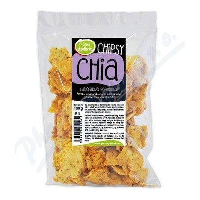 Green Apotheke Chipsy s chia a rozmarýnem 100 g – Zboží Dáma