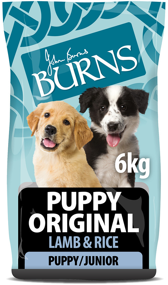 Burns Puppy & Junior Original Lamb and Rice 6 kg