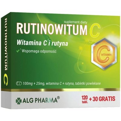 ALG Pharma Rutinowitum C Vitamin C a rutin 150 tablet – Hledejceny.cz
