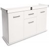 Skříň pod akvárium Diversa stolek Cabinet Solid 120 x 50 x 75 cm rovný