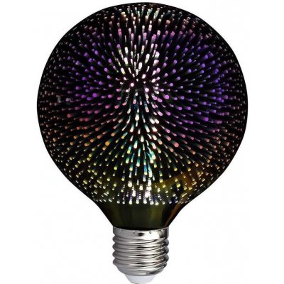 V-TAC LED 3D Dekorační žárovka FILAMENT G125 E27/4W/230V 3000K VT1051 – Hledejceny.cz