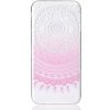 Pouzdro a kryt na mobilní telefon Pouzdro JustKing plastové růžové lotus Samsung Galaxy J4 Plus - čiré