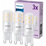 Philips 3x LED žárovka s paticí G9 3,7W = 40W 470 lm 2700K teplá bílá – Hledejceny.cz