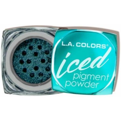 L.A. Colors Sypké oční stíny Iced Pigment CEP538 Twinkle