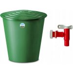 STEFANPLAST sud na dešť.vodu 200l PH s kohoutkem + víko – Zboží Dáma