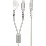 Swissten 22065503 OPLETENÝ MAGNETICKÝ 2v1 PRO APPLE WATCH A LIGHTNING, USB-C, 1,2m, bílý – Zboží Mobilmania