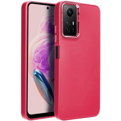 Pouzdro TopQ Frame Xiaomi Redmi Note 12S malinové – Zboží Mobilmania