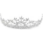 Štrasová korunka do vlasů s očky Varianta: crystal, Balení: 1 ks – Sleviste.cz