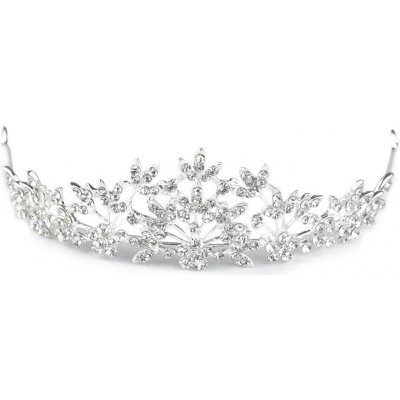 Štrasová korunka do vlasů s očky Varianta: crystal, Balení: 1 ks – Sleviste.cz