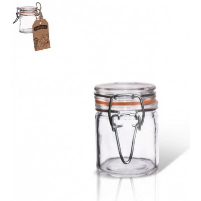 Orion Dóza sklo/kov klip patent Bela 50ml – Zboží Dáma