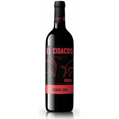 El Cidacos Crianza DOCa Rioja 14% 0,75 l (holá láhev) – Zboží Mobilmania