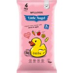 Little Angel Angelina kukuřičný snack Mrkev a Jablka Bio 30 g – Zboží Dáma
