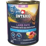 Ontario Adult jehněčí pate s příchutí rakytníku 800 g – Hledejceny.cz