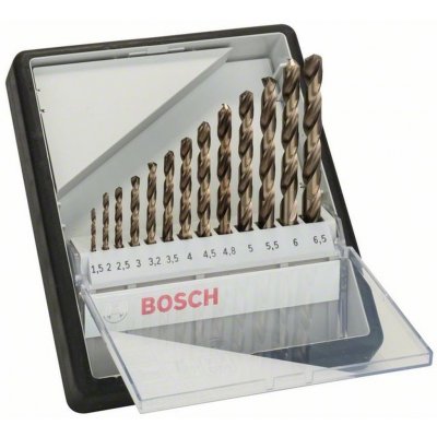 BOSCH Sada vrtáků do kovu Robust Line HSS-Co, 13dílná 2607019926 – Zbozi.Blesk.cz