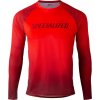Cyklistický dres Specialized Enduro Air dlouhý rukáv Red